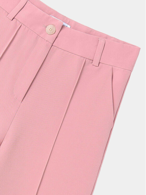 Mayoral Mayoral Pantaloni di tessuto 6521 Rosa Regular Fit