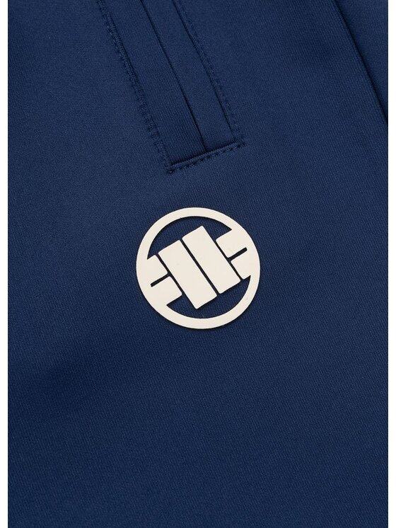 PITBULL PITBULL Spodnie dresowe Oldschool SMALL LOGO Niebieski Regular Fit