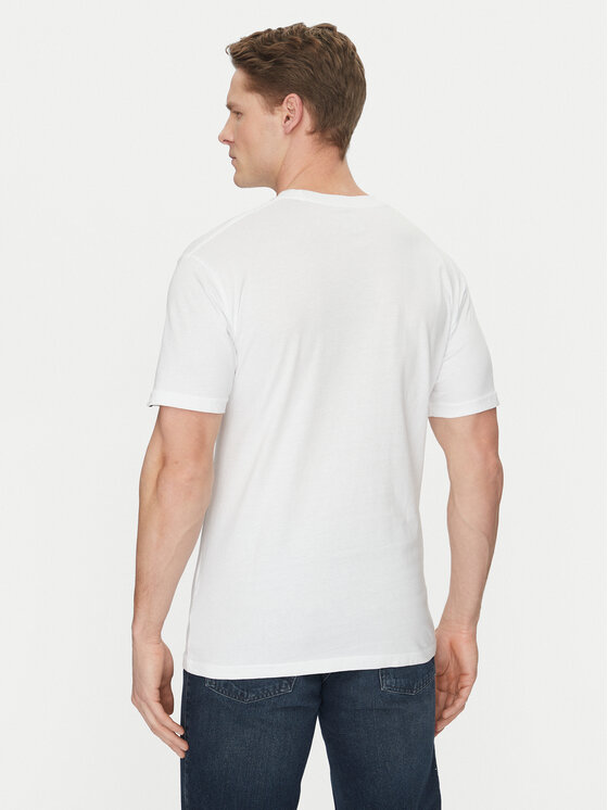 Vans Vans T-Shirt Full Patch VN000QN8YB21 Λευκό Classic Fit