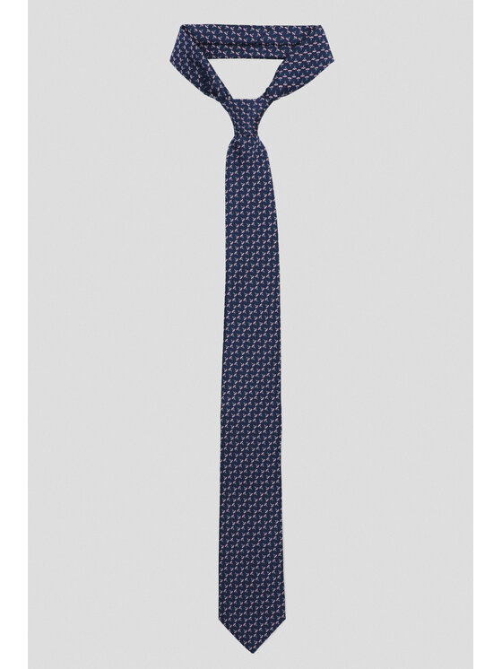 Lancerto Lancerto Krawat KR090124000147 Granatowy
