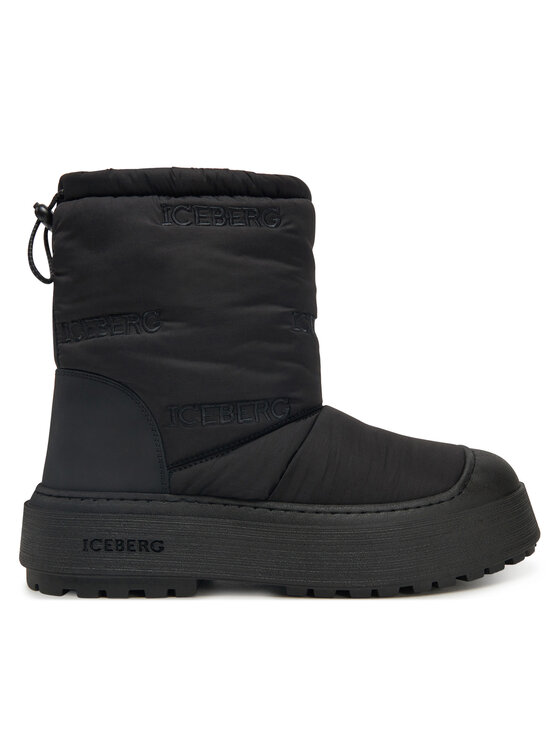 Iceberg Iceberg Μπότες Χιονιού ID2226 I-SEW Μαύρο