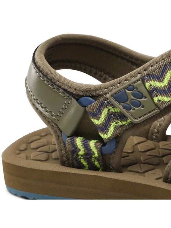 Jack Wolfskin Jack Wolfskin Sandali Zulu Vc K 4052971 Zelena