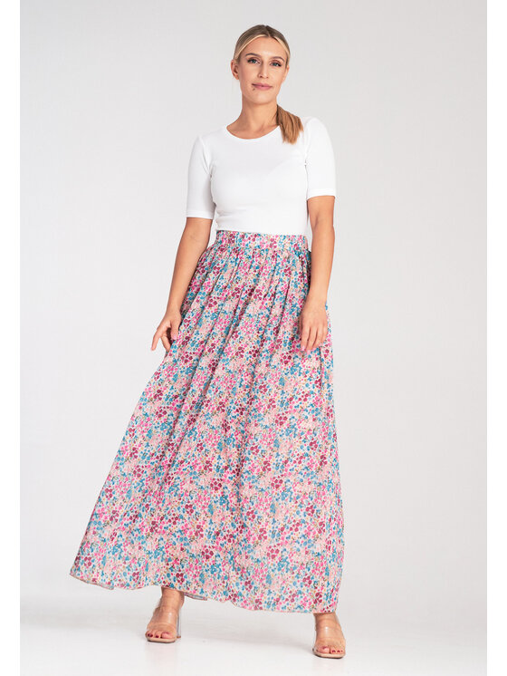 FIGL FIGL Sukňa M956 Farebná Regular Fit