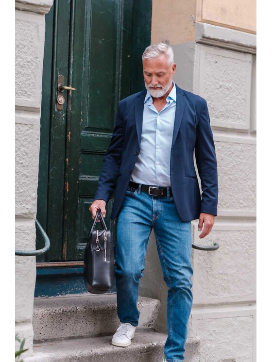 TeeShoppen TeeShoppen Jeansy 'Perform Collection' Niebieski Regular Fit