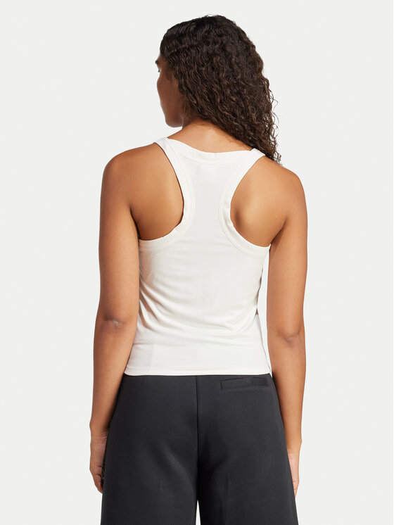 adidas adidas Top Premium Essentials JD4768 Weiß Slim Fit