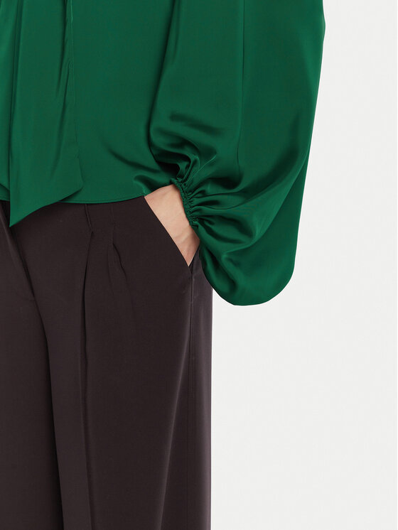 Rinascimento Rinascimento Bluză CFC0126202003 Verde Loose Fit