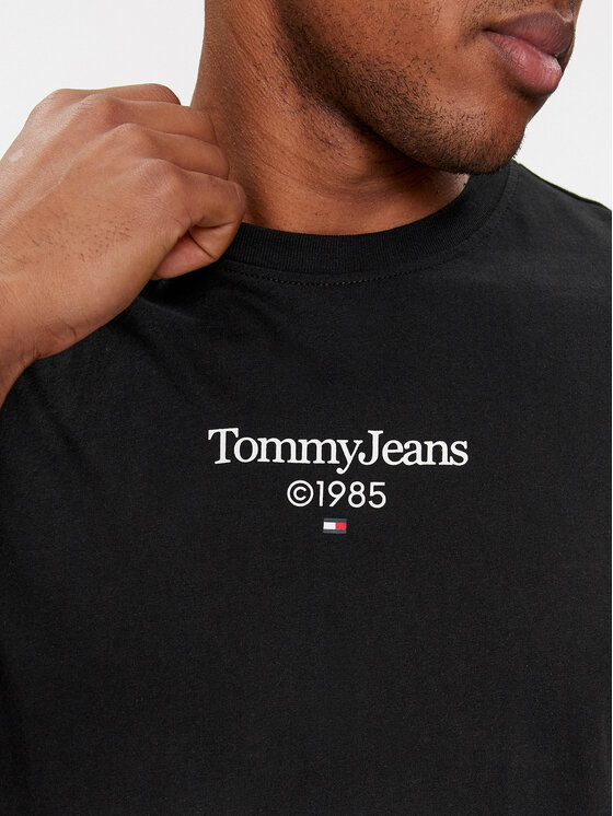 Tommy Jeans Tommy Jeans Тишърт 85 Entry DM0DM18569 Черен Regular Fit