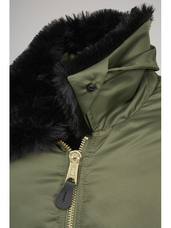 Brandit Brandit Kurtka bomber 3175.1.3XL Zielony Regular Fit