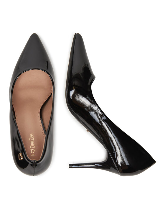 DeeZee DeeZee Pantofi cu toc subțire EZ-23-1 Negru