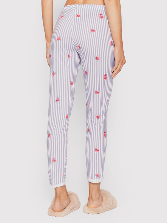 United Colors Of Benetton Haut De Pyjama Femme - 100% Coton - Manches Longues - Confortable Et Léger
