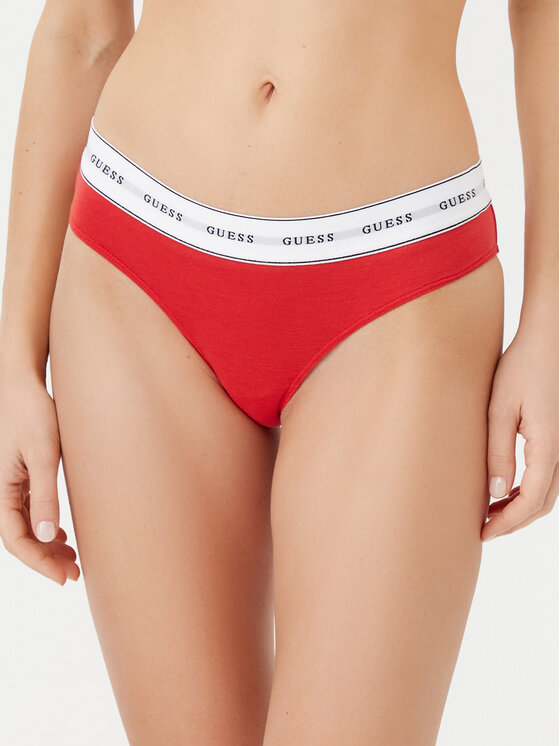 Guess Culotte classiche O97E02 KBBU1 Rosso, taglia : XS