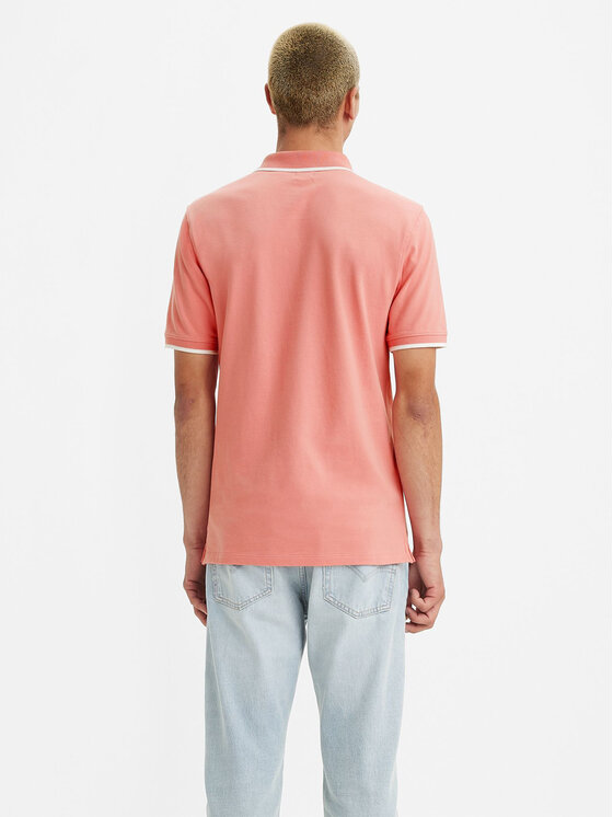 Levi's® Levi's® Polo marškinėliai Housemark A48420009 Rožinė Slim Fit