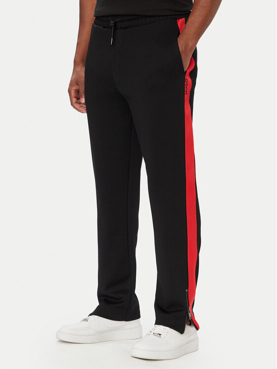 HUGO HUGO Melegítő alsó Dolos 50551351 Fekete Relaxed Fit