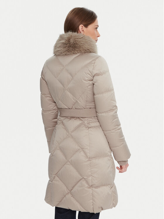 Marciano Guess Marciano Guess Winterjacke 5BGL38 7374A Écru Regular Fit