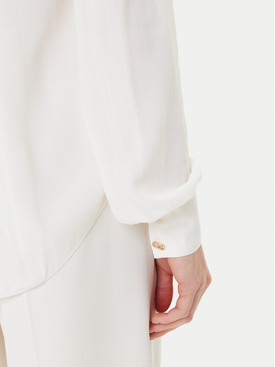 TWINSET TWINSET Μπλουζάκι 252TP2291 Εκρού Relaxed Fit