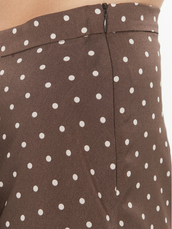 Marella Marella Minigonna Lauro 2331060336200 Marrone Regular Fit