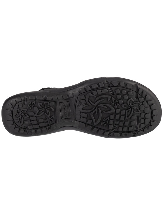Skechers Skechers Sandali Reggae Slim - Summer Heat Sandals Nero