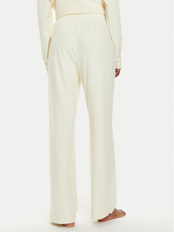 HUGO Hugo Pantaloni pijama Snoozie 50523406 Écru Regular Fit
