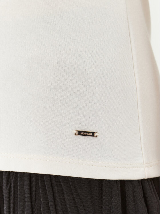 Morgan Morgan Bluse 232-DEMO Weiß Slim Fit
