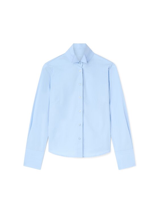 Motivi Motivi Camicia 5046Q001057N004 Turchese Slim Fit