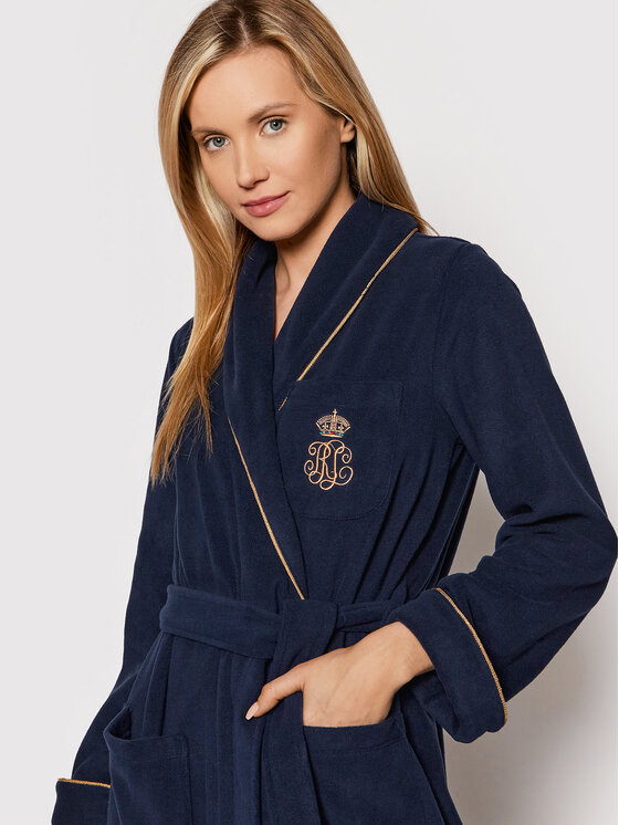 Lauren Ralph Lauren Robe de chambre ILN52132F Bleu marine Modivo.fr