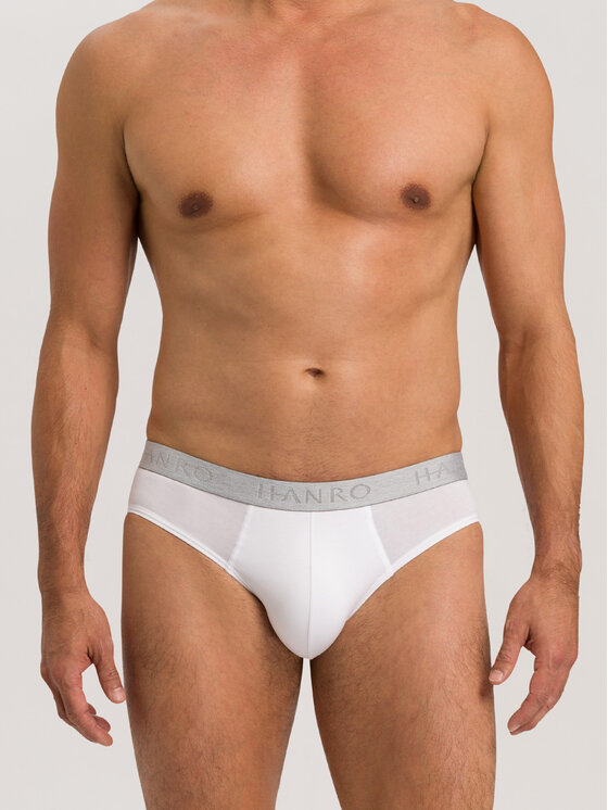 Hanro Hanro Set 2 perechi de slipuri 73075 Alb