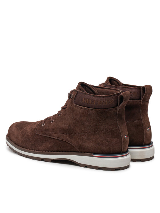 Tommy Hilfiger Tommy Hilfiger Gležnjače Corporate FM0FM05147 Smeđa