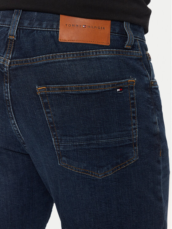 Tommy Hilfiger Tommy Hilfiger Farmer MW0MW37810 Sötétkék Straight Fit