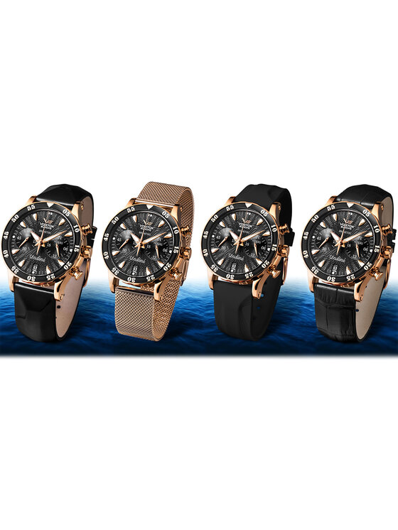 Vostok Europe Vostok Europe Zegarek VK64-515B568B Różowe złoto