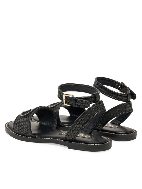 Guess Guess Sandále FLJSIY FAB03 Čierna