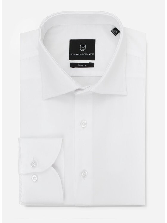 Pako Lorente Pako Lorente Koszula P000B-1X-577 Biały Slim Fit