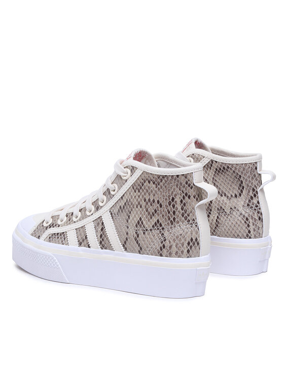 adidas adidas Кецове Nizza Platform Mid Shoes HQ1981 Бежов