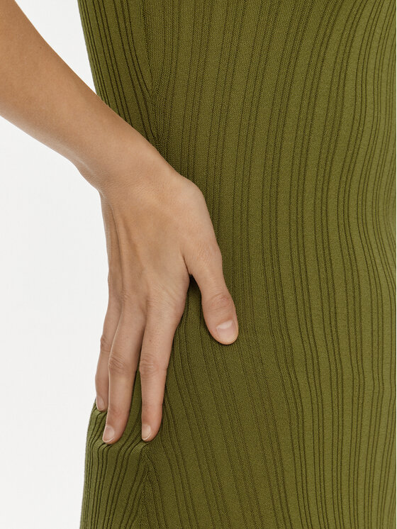 Silvian Heach Silvian Heach Každodenní šaty GPP24020VE Zelená Bodycon Fit