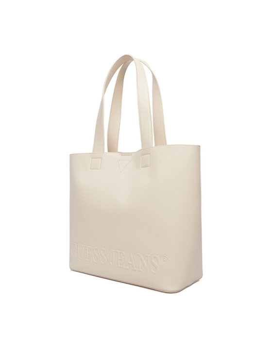 Guess Jeans Guess Jeans Handtasche CWBEO-GUESS-B-010-09 Écru