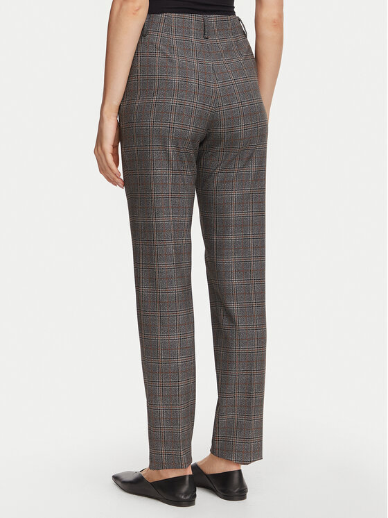 Marella Marella Spodnie materiałowe Epoca 2623136014 Szary ciemny Regular Fit