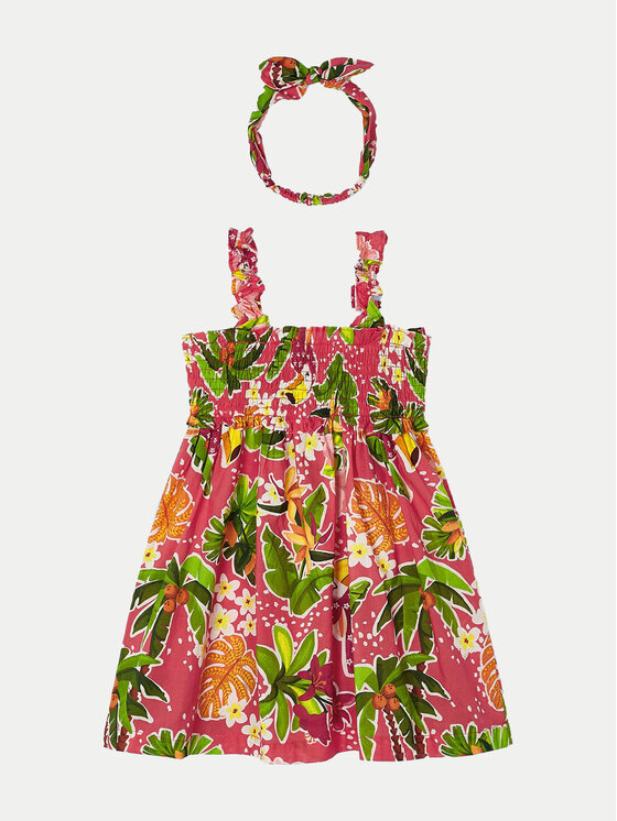 Mayoral Mayoral Літня сукня 3947 Кольоровий Regular Fit