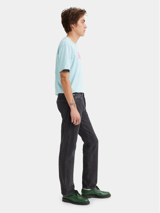 Levi's® Levi's® Blugi 501® 00501-3371 Negru Straight Fit