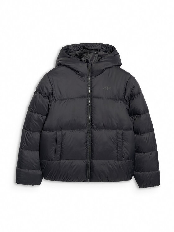 4F 4F Kurtka puchowa OUTERWEAR Czarny Regular Fit