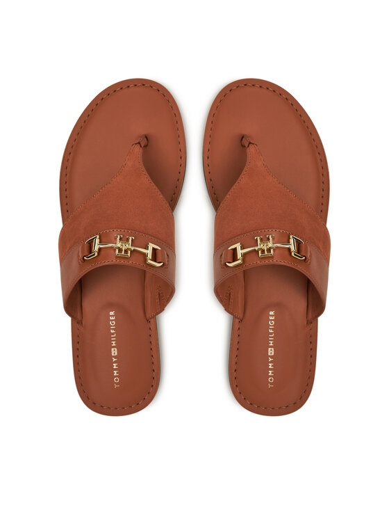 Tommy Hilfiger Tommy Hilfiger Flip-flops FW0FW08506 Barna