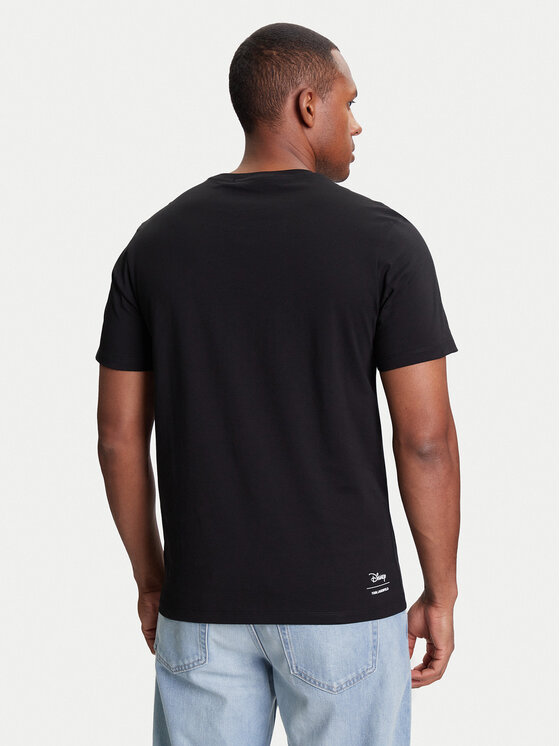 KARL LAGERFELD KARL LAGERFELD Marškinėliai 755099 553270 Juoda Regular Fit