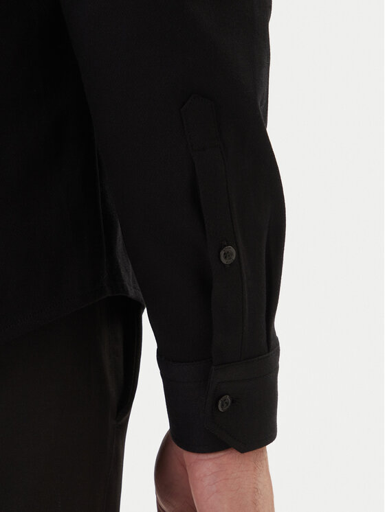 BOSS BOSS Сорочка ST Motion 50555946 Чорний Regular Fit