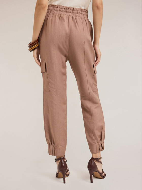 Motivi Motivi Pantaloni di tessuto P299Q003960N012 Écru Regular Fit