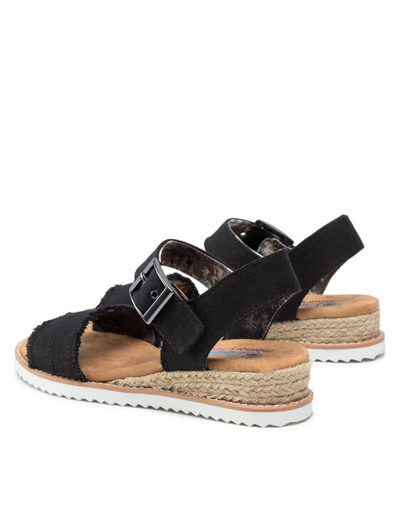 Skechers Skechers Espadryle BOBS Adobe Princess 113541/BLK Czarny