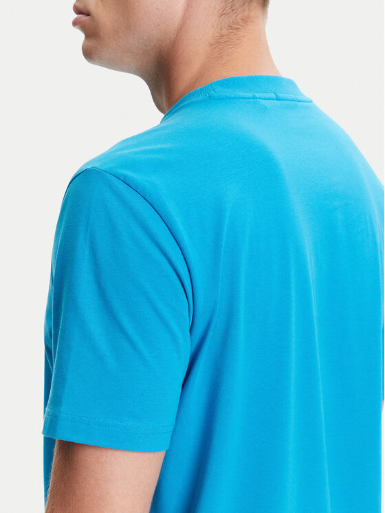 BOSS BOSS Tričko 50506373 Tyrkysová Regular Fit