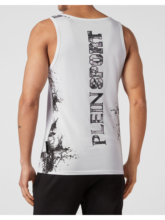 Plein Sport Plein Sport T-Shirt 2491 Biały Regular Fit