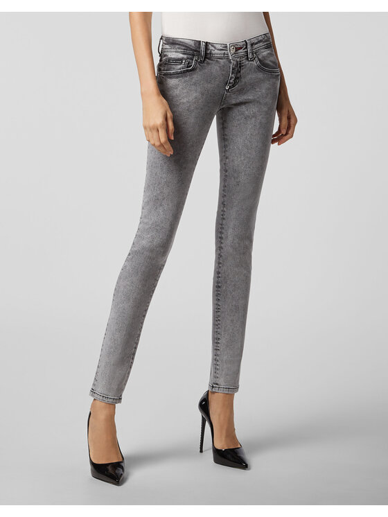 PHILIPP PLEIN PHILIPP PLEIN Jeansy 21889 Szary