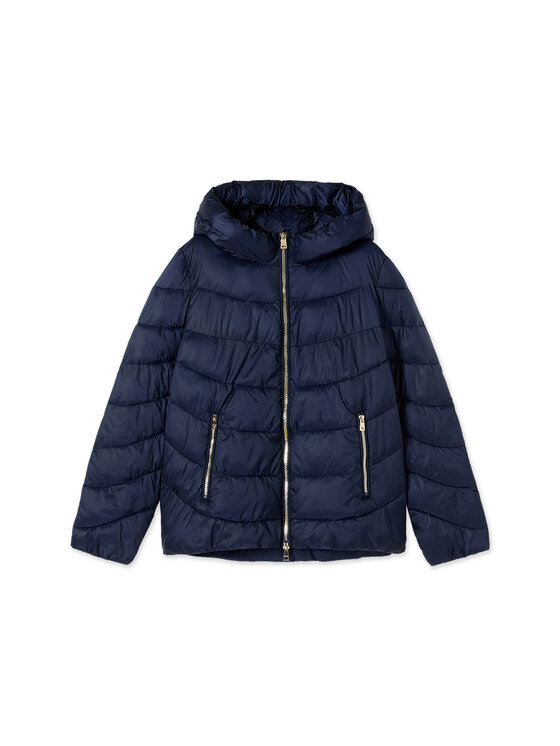 Oltre Oltre Giubbotto piumino F617R001560N034 Blu Regular Fit