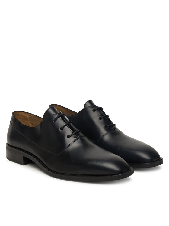 Calvin Klein Calvin Klein Туфлі Slim Ess Oxford Lth HM0HM01929 Чорний