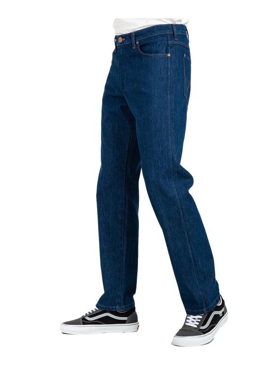 Wrangler Wrangler Jeansy W16VEIX05 Granatowy Loose Fit