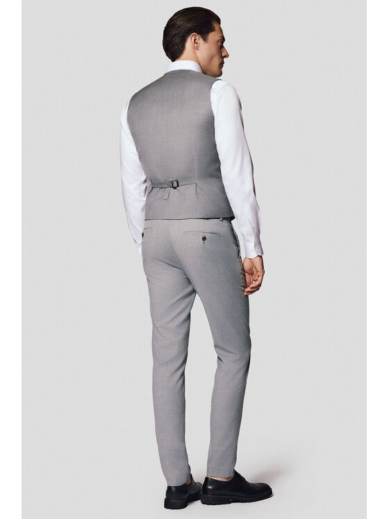 Lancerto Lancerto Kamizelka Andria KA073125000002 Szary Slim Fit